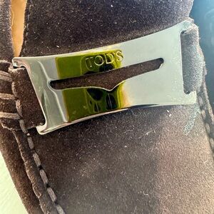 JP Tods Suede Driving Moccasin 7.5